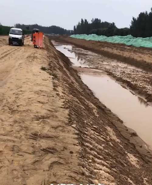 德州夏津县河道降水